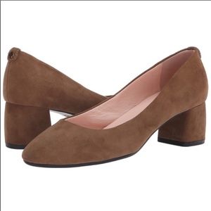Kate Spade Beverly Suede Pumps New Taupe Size 8 NWT